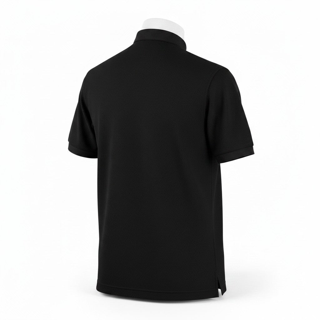 Priester-Poloshirt – Premium Qualität (Schwarz)